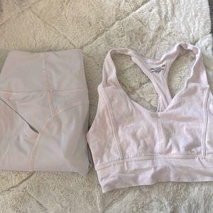 Pale pink set